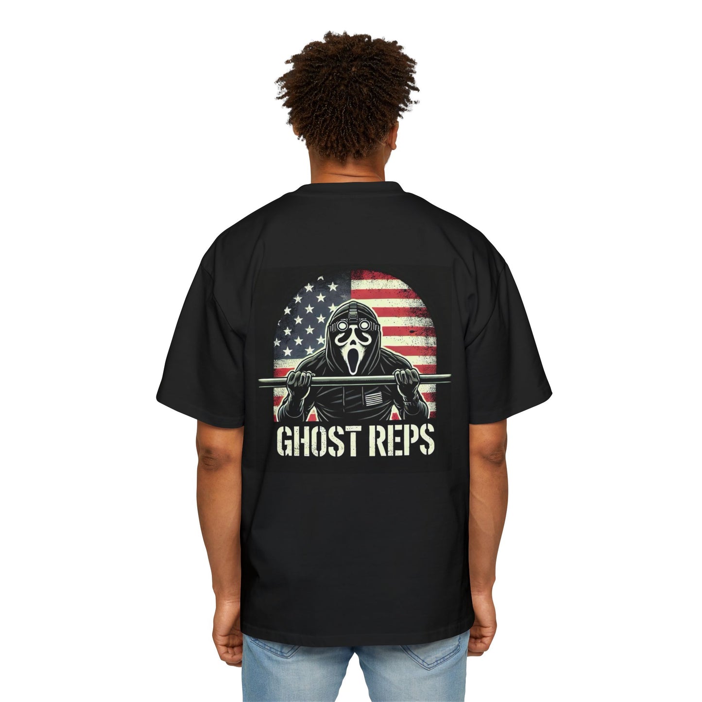 "Ghost Reps" Oversized Tee